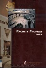 FACULTY PROFILES 1997（1997 PDF版）