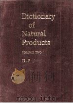 DICTIONARY OF NATURAL PRODUCTS VOLUME TWO D-F（1994 PDF版）