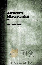 ADVANCES IN MICROCIRCULATION VOL.6   1975  PDF电子版封面  3805516088  H.HARDERS 