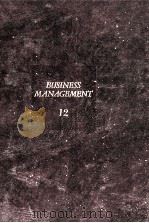 Business Management 12:实践.节税对策（1987.09 PDF版）