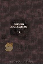 Business Management 17:ミドル.マネジメント   1987.09  PDF电子版封面    东洋经济新报社编 