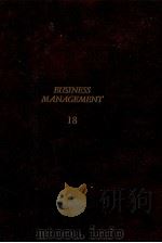 Business Management 18:セ-ルス.マネジメント   1987.09  PDF电子版封面    东洋经济新报社编 
