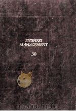 Business Management 30:债券投资   1987.09  PDF电子版封面    后藤猛著 