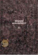 Business Management 33:地域と金融机关の役割   1987.09  PDF电子版封面    横山嘉公著 
