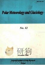 POLAR METEOROLOGY AND GLACIOLOGY NO.12（1998 PDF版）