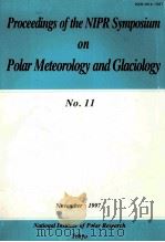 POLAR METEOROLOGY AND GLACIOLOGY NO.11   1997  PDF电子版封面     