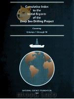 CUMULATIVE LNDEX TO THE INITIAL REPORTS OF THE DEEP SEA DRILLING PROJECT COVERING VOLUMES 1 THROUGH（1991 PDF版）