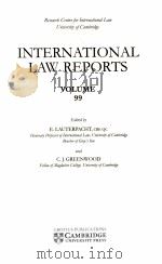 INTERNATIONAL LAW REPORTS VOLUME 99（1994 PDF版）