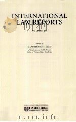 INTERNATIONAL LAW REPORTS VOLUME 42   1971  PDF电子版封面    E.LAUTERPACHT 