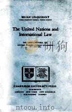 THE UNITED NATIONS AND INTERNATIONAL LAW（1986 PDF版）