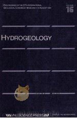 HYDROGEOLOGY VOLUME 16（1984 PDF版）