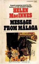 MESSAGE FROM MALAGA   1971  PDF电子版封面     
