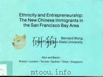 ETHNICITY AND ENTREPRENEURSHIP:THE NEW CHINESE LMMIGRANTS IN THE SAN FRANCISCO BAY AREA   1998  PDF电子版封面  0205166725   