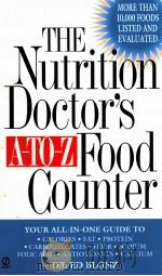 THE MUTRITION DOCTOR'S A-TO-Z FOOD COUNTER（1999 PDF版）
