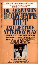 DR.ABRAVANEL'S BODY TYPE DIET AND LIFETIME NUTRITION PLAN（1983 PDF版）