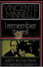 VINCENTE MINNELLI   1974  PDF电子版封面  0207956383   