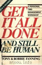 GET IT ALL DONE AND STILL BE HUMAN（1990 PDF版）