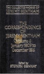 The correspondence of Jeremy Bentham 8（1988 PDF版）