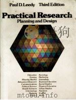 Practical research : planning and design  3rd ed.   1985  PDF电子版封面    Paul D. Leedy 