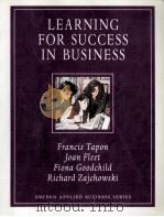 Learning for success in business   1995  PDF电子版封面    Francis Tapon 