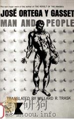 Man and people.   1957  PDF电子版封面    Willard R. Trask 