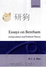 Essays on Bentham : studies in jurisprudence and political theory   1982  PDF电子版封面    by H.L.A. Hart. 