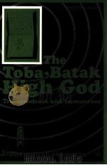 The Toba-Batak high god : transcendence and immanence（1981 PDF版）