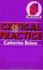 Critical practice   1980  PDF电子版封面    Catherine Belsey 