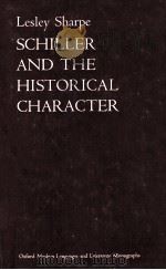 Schiller and the historical character（1982 PDF版）
