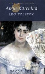Anna Karenina   1999  PDF电子版封面    Leo Tolstoy ; introduction and 