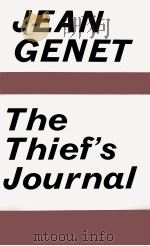 The thief's journal   1973  PDF电子版封面    Jean Genet 