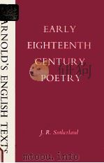 Early eighteenth century poetry（1965 PDF版）