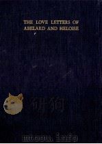 The love letters of Abelard and Heloise     PDF电子版封面     