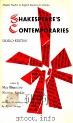 Shakespeare's contemporaries; modern studies in English Renaissance drama.（1970 PDF版）