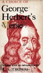 A choice of George Herbert s Verse（1967 PDF版）