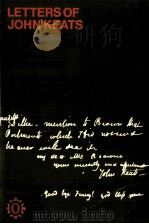 Letters of John Keats : a new selection（1970 PDF版）