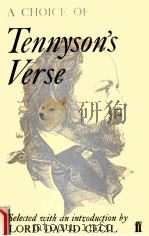 A choice of Tennyson's verse   1971  PDF电子版封面    eslected by Lord David Cecil 