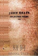 John Keats selected poems（1988 PDF版）