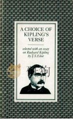 A choice of Kipling's verse   1963  PDF电子版封面    T.S.Eliot 