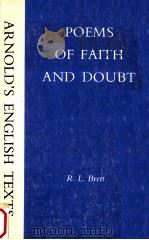 Poems of faith and doubt   1965  PDF电子版封面    R.L.Brett 
