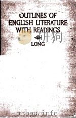 Outlines of English literature with readings（1925 PDF版）