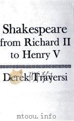 Shakespeare:from Richard 2 to Henry 5（1979 PDF版）