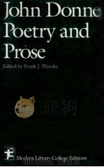 Poetry and prose   1967  PDF电子版封面    John Donne ; edited by Frank J 