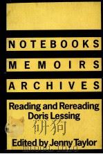 Notebooksmemoirsarchives   1982  PDF电子版封面    Jenny Taylor 