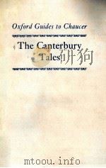 Oxford guides to chaucer:the Canterbury Tales（1989 PDF版）