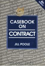 Casebook on contrac   1999  PDF电子版封面    Jill Poole 