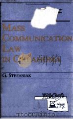 Mass communication law in Oklahoma（1990 PDF版）