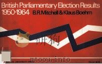 British parliamentary election results : 1950-1964（1966 PDF版）