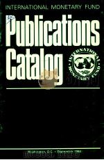 Publications catalog   1984  PDF电子版封面     