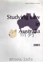 Study law in Australia   1999  PDF电子版封面     